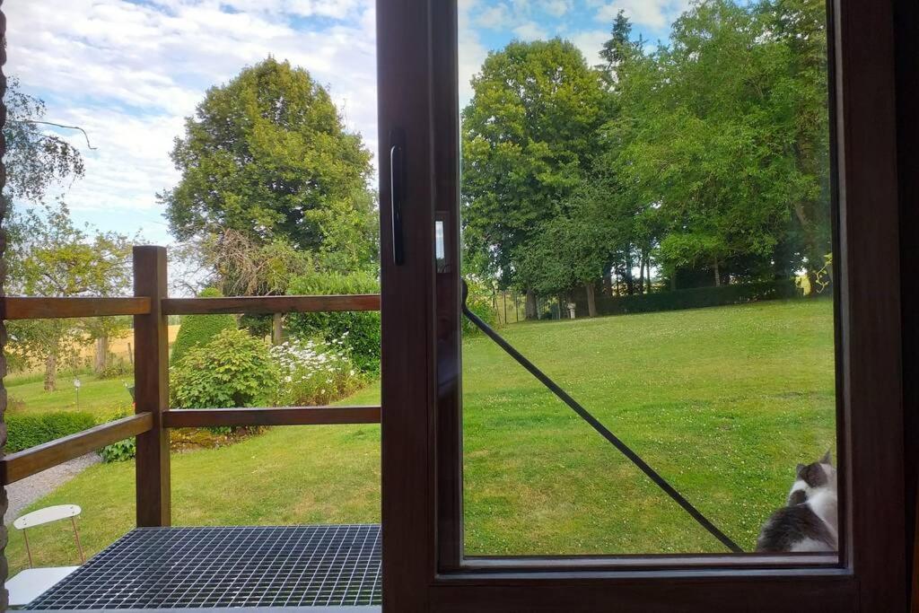 Vakantiehuis De Miavoye Calme Nature Chaleur Vue Onhaye